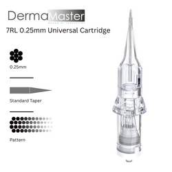 DermaMaster 7RL 0.25 Universal Needle Cartridge 