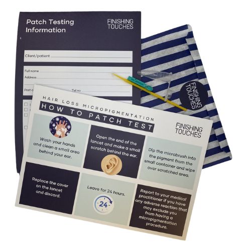 Patch Testing Card Patch Testing Kits For SPMU & Microblading | FTG Shop