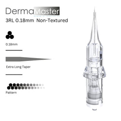 DermaMaster 3RL 0.18 Non-Textured Universal Needle Cartridges