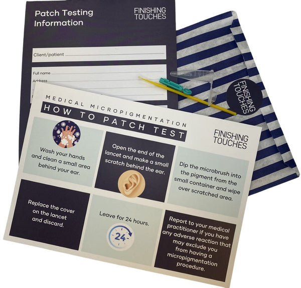 Patch Testing Textbook Patch Testing Kits For SPMU & Microblading | FTG Shop