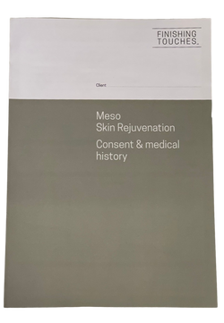 Medical History & Consent Forms - Meso Skin Rejuvenation