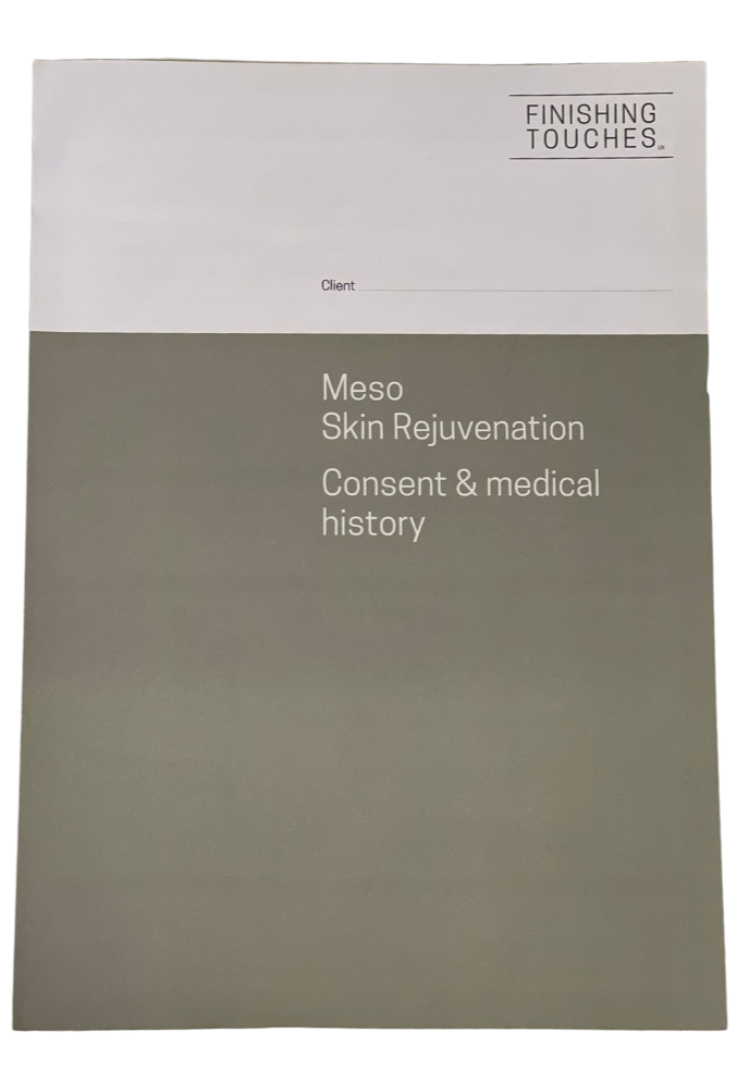 Medical History & Consent Forms - Meso Skin Rejuvenation
