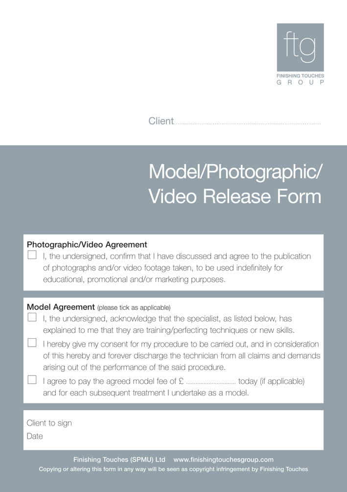 Photographic and Model Release Form (25)