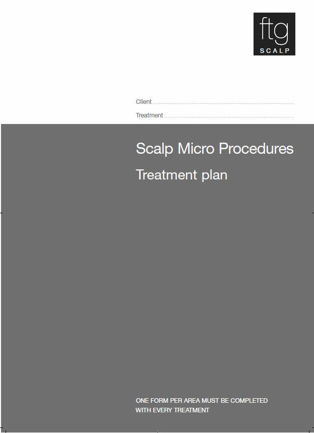 Treatment Plan Forms - Scalp
